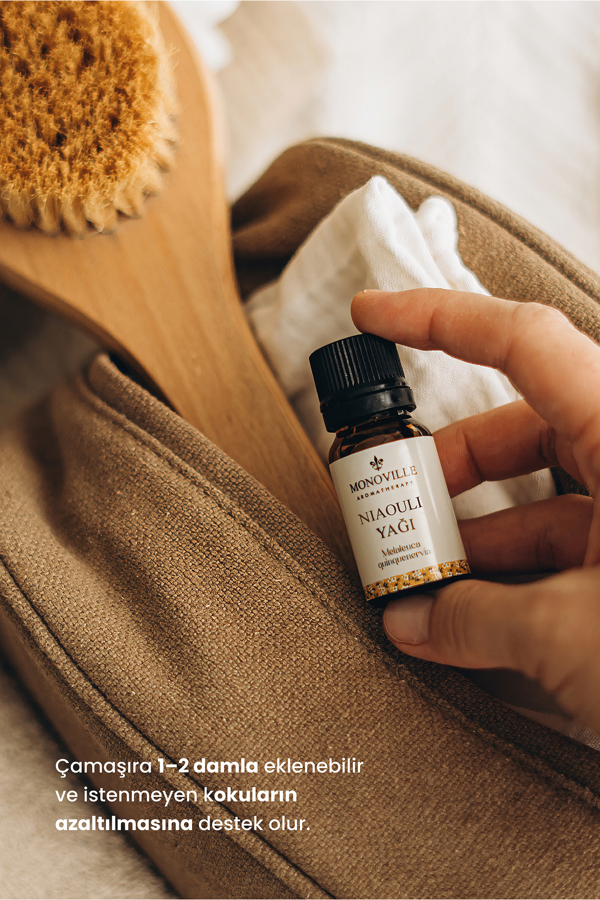 Monoville Nioli Uçucu Yağı 2'li Set Saf ve Doğal (Niaouli Essential Oil) 2x10 ml - Görsel 3