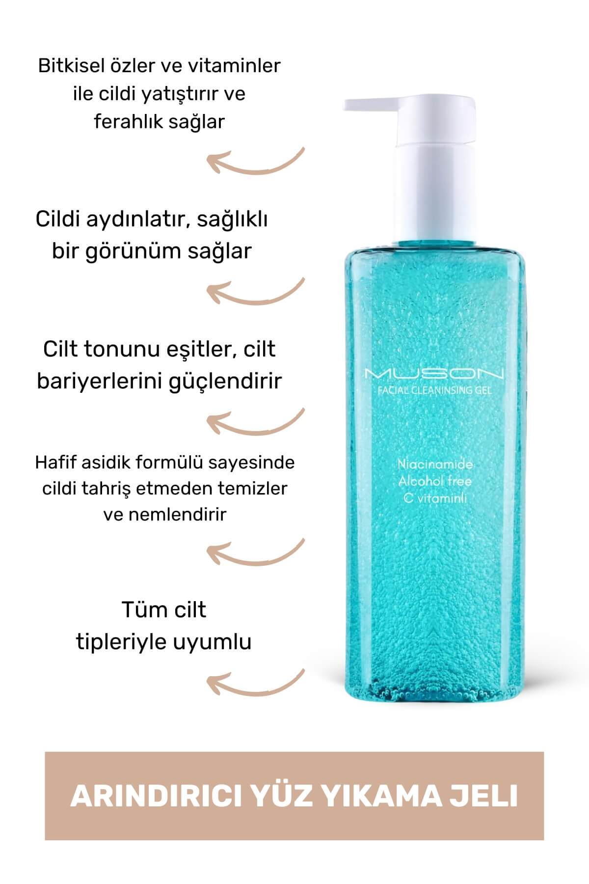Muson Arındırıcı Yüz Yıkama Jeli 300 ML