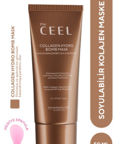 The Ceel Soyulabilen Kolajen Maske Glutatyon, Ceramide Np ve Yeşil Çay Özlü 50 ml