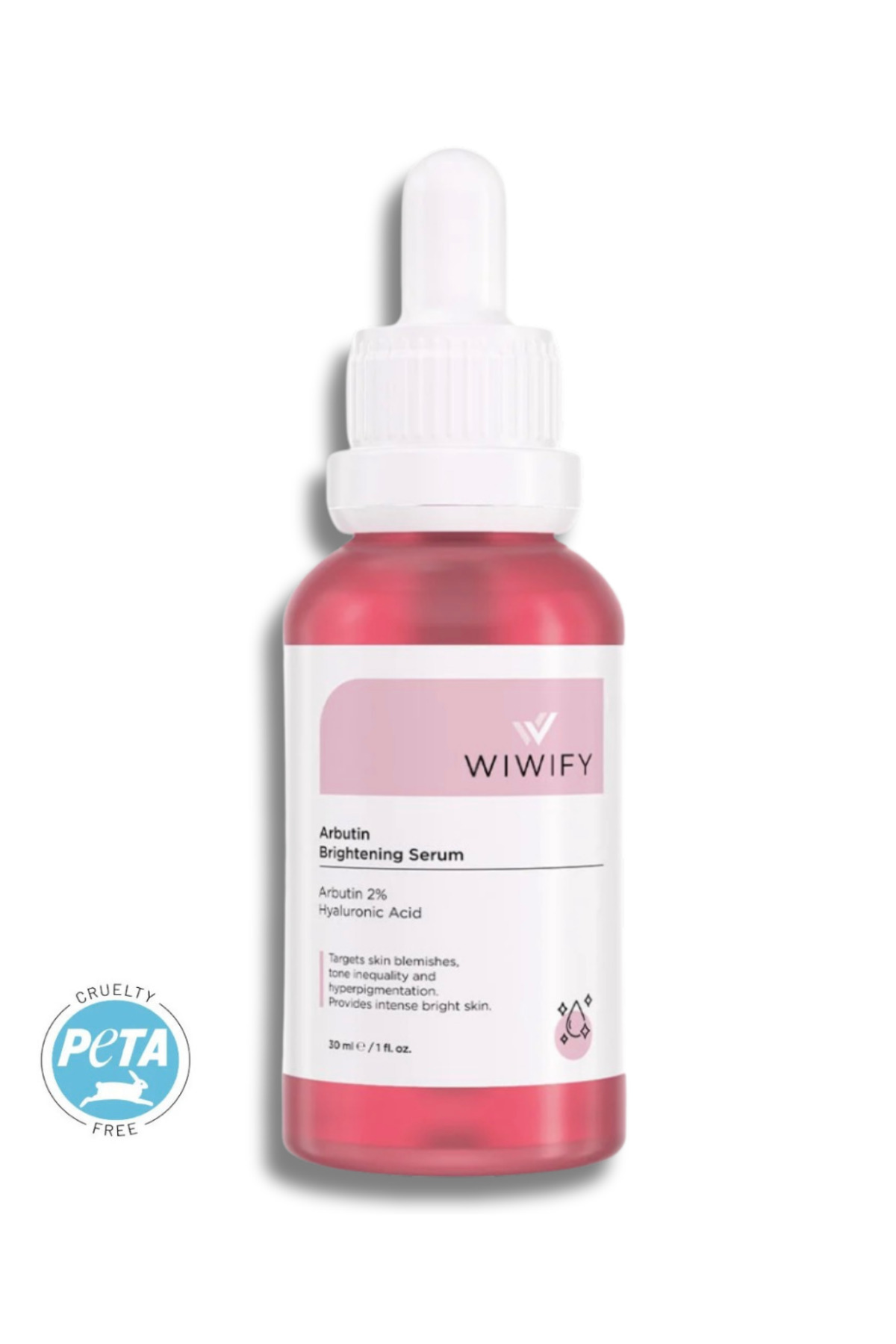 WIWIFY Leke Karşıtı, Cilt Tonu Eşitleyici, Aydınlatıcı Arbutin Serum (Arbutin 2% + Hyaluronic Acid)