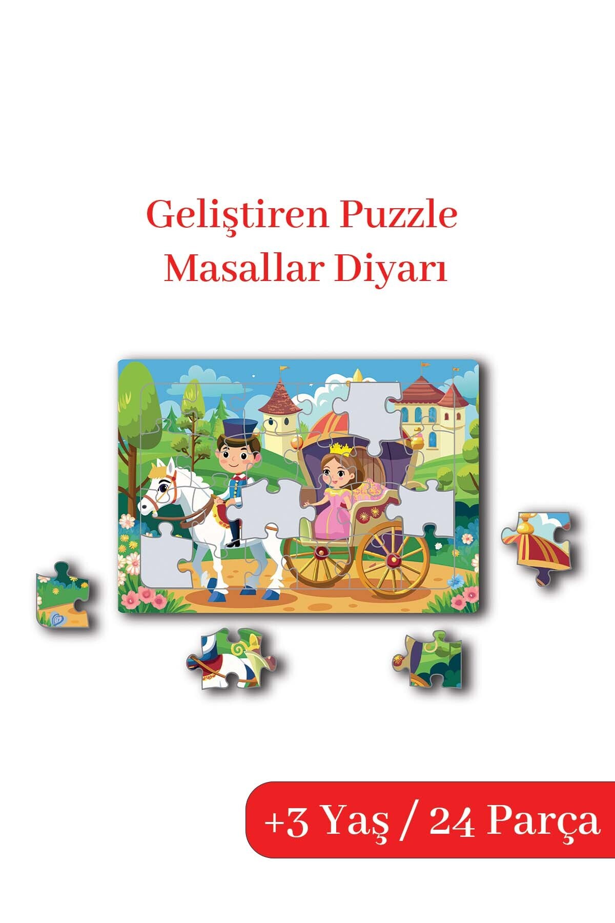 Çocuk Akademi Puzzle Masallar Diyarı