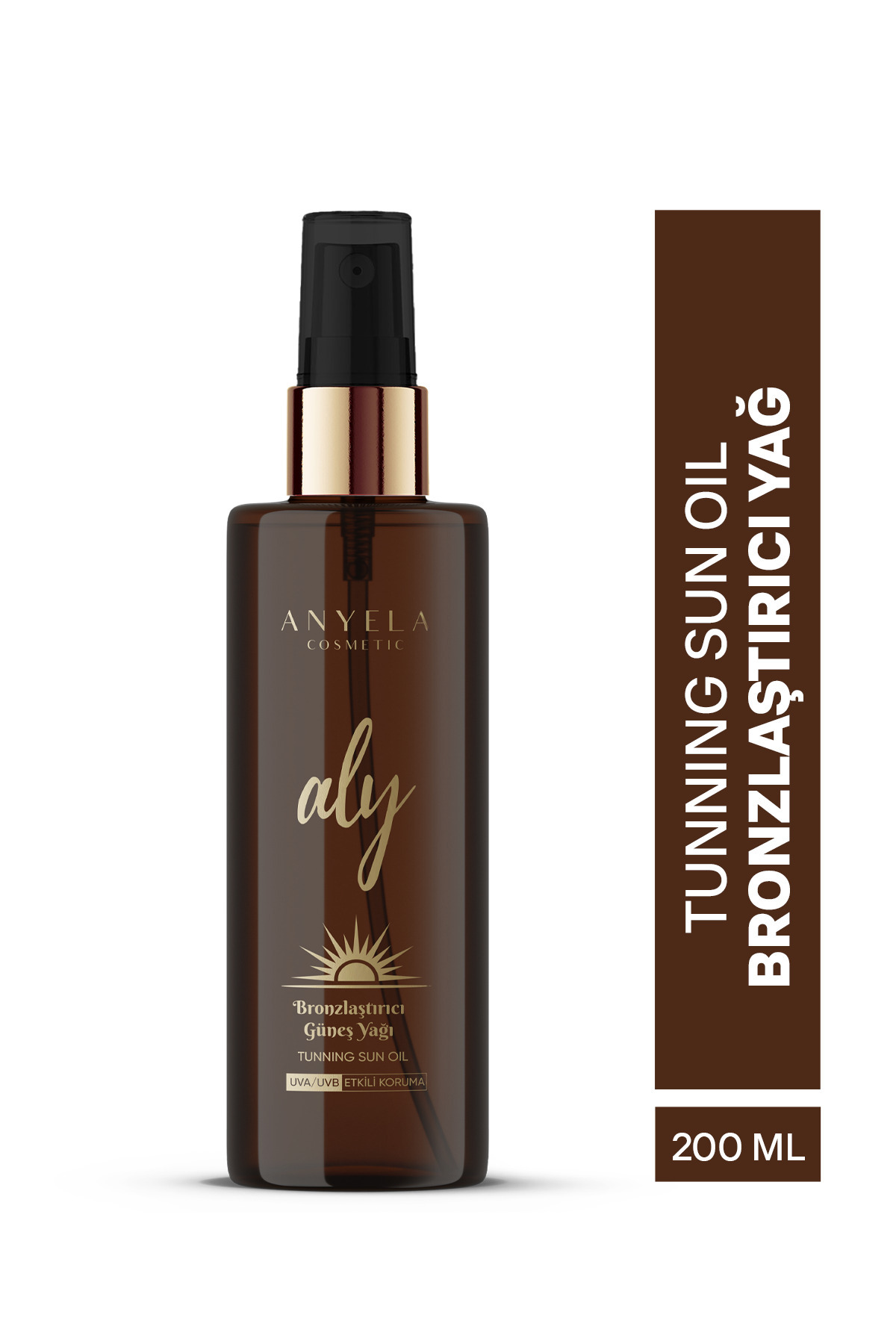 Aly Bronzlaştırıcı Güneş Yağı - 200ml.