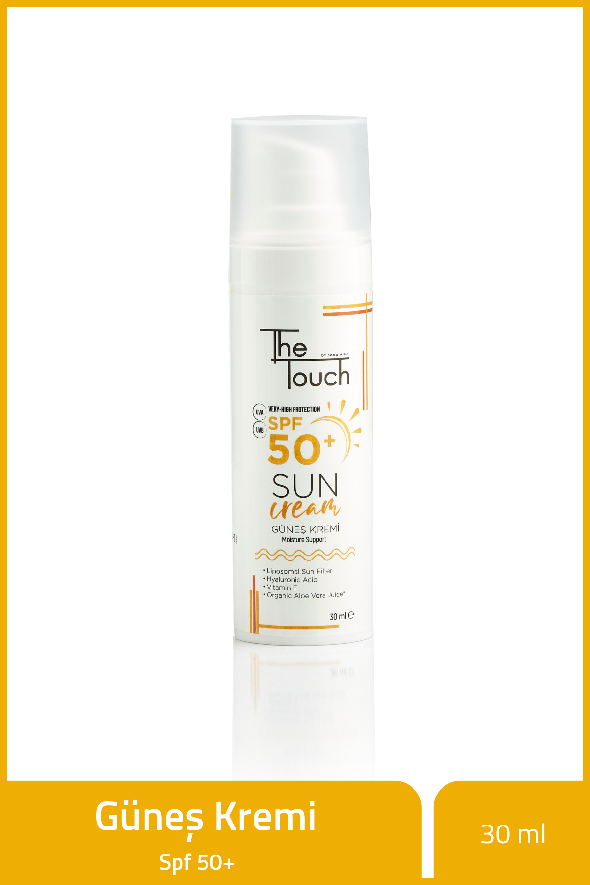 The Touch By Seda Altın Güneş Kremi Spf 50+