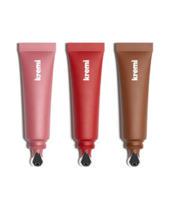 Kremi Lip Balm Set Metal Kutu Hediyeli I Kırmızı I Kahve I Nude I Nemlendirici I Dudak Parlatıcı - Görsel 3