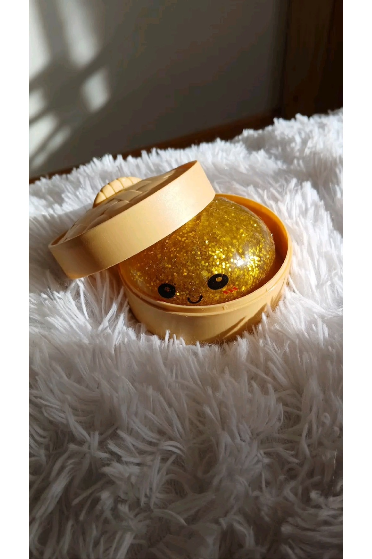 TOYTOPIA Simli Çin Mantısı Squishy Glitter Dumpling Squishy Sürpriz Renk
