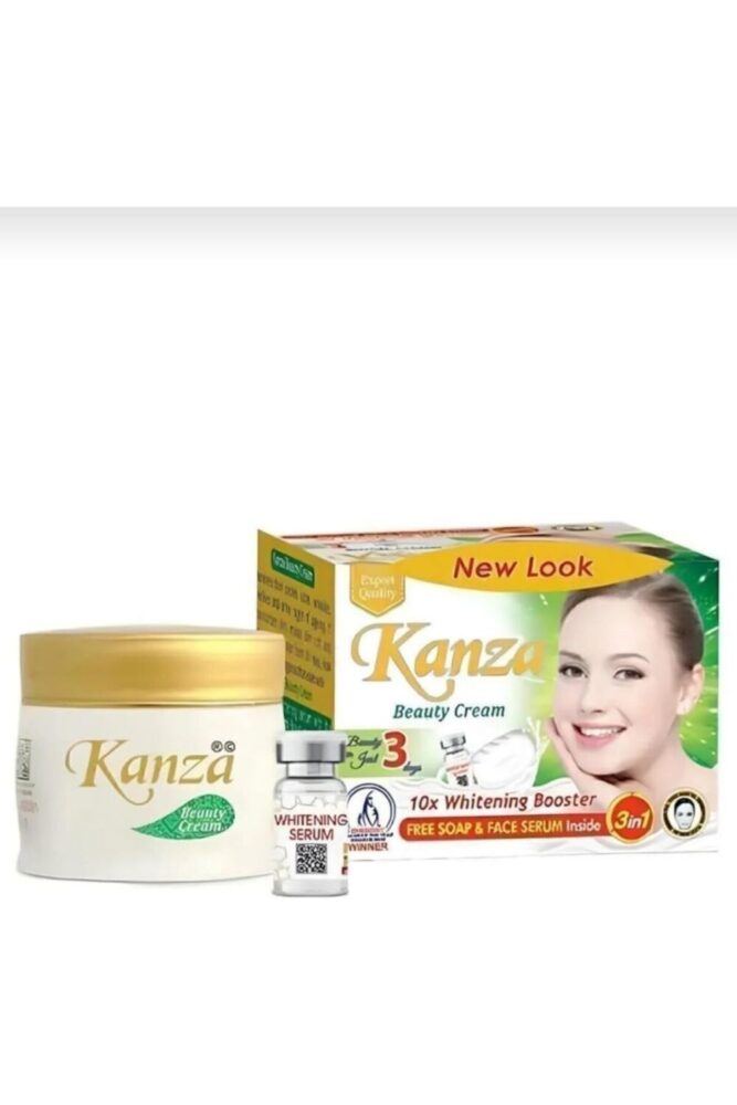 Kanza Beyazlatma güzellik kremi ile ücretsiz SERUM ve sabun - Görsel 2