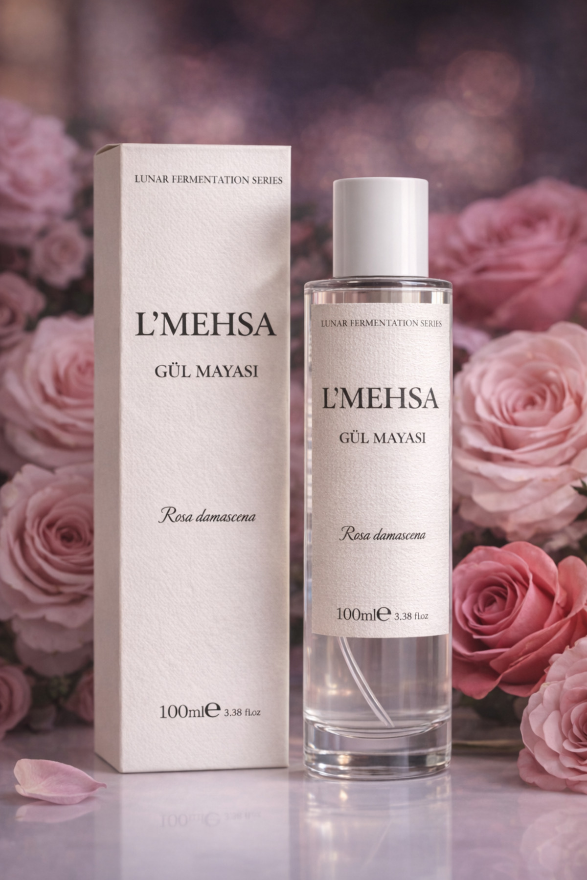 L’MEHSA YENİ HASAT Tam Gül Mayası 100 ml - 0 Doğal, Gül Yağı İçeren Yatıştırıcı & Nemlendirici Yüz Toniği