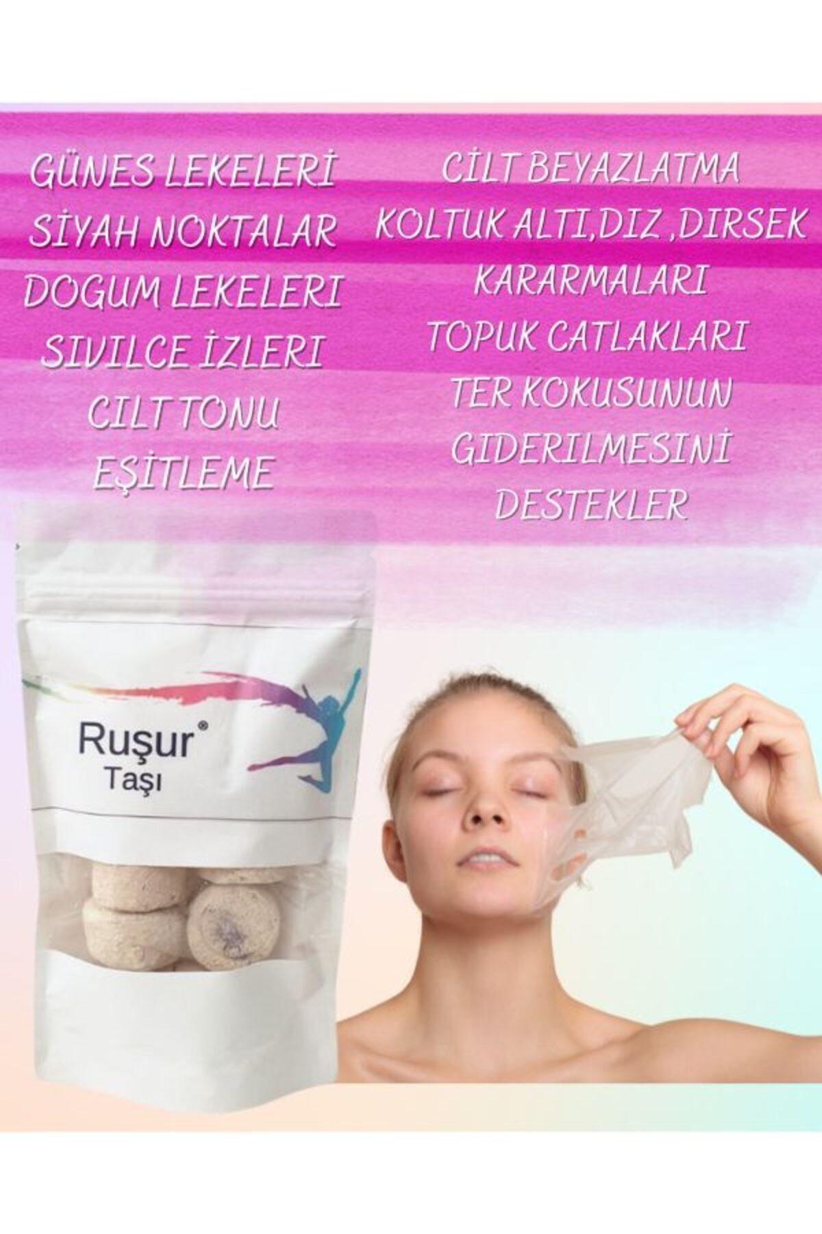 Albino 0 Ruşur Taşı 12 Adet