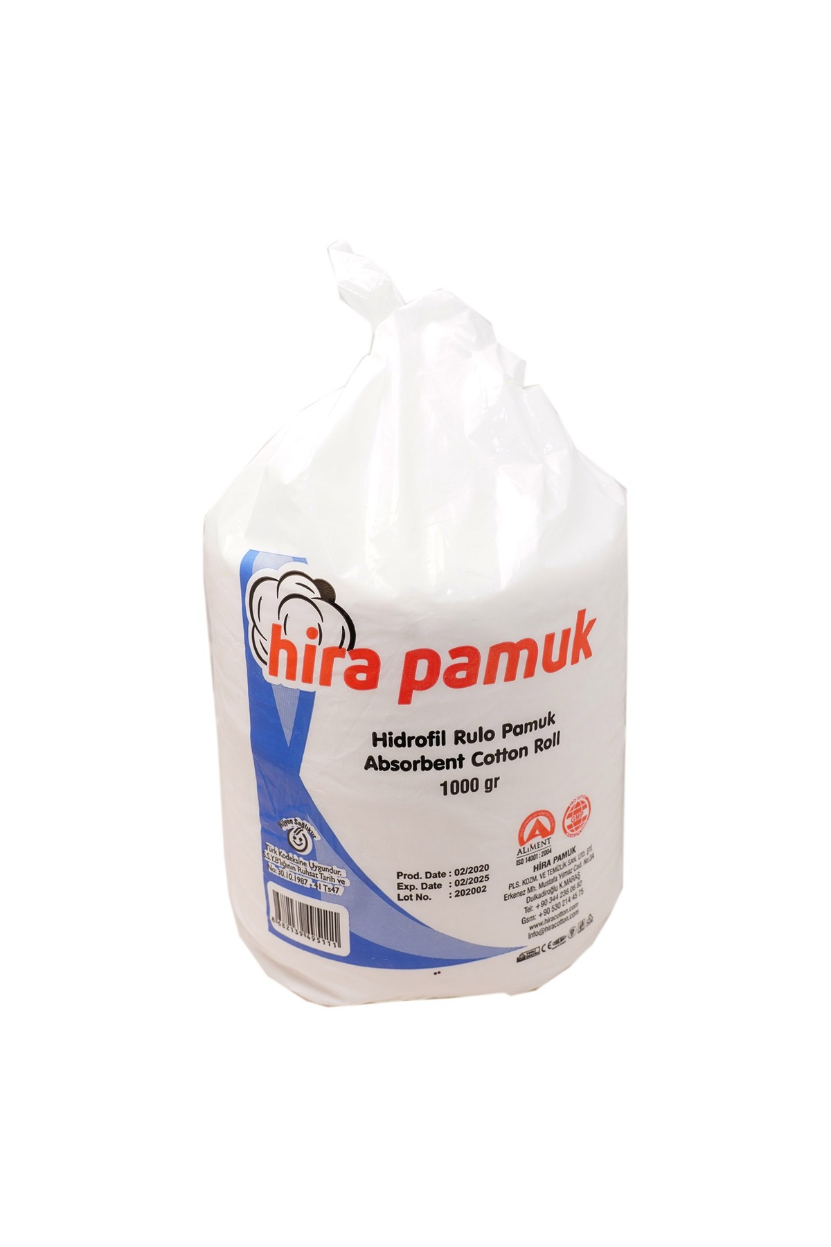 Hira Pamuk HİRA RULO PAMUK 1 KG - HİRA
