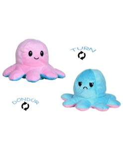Pufu Toys Sevimli Yüz Değiştiren Ahtapot