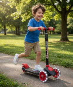 Alternative view of Scooter Magic Wheels Işıklı 3 Tekerlekli Twist Çocuk