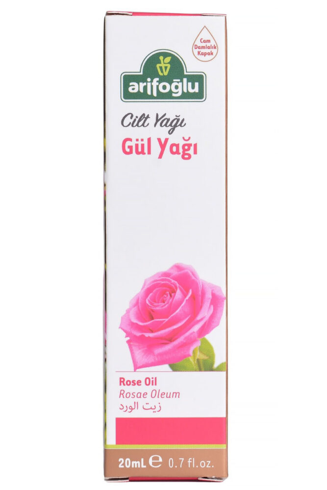 Arifoğlu Gül Yağı 20ml - Cilt Yağı Rose Oil Skin Oil - Görsel 2
