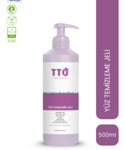 TTO Yüz Temizleme Jeli 500 ml Normal Akneli Rozalı Ciltler İçin Arındırıcı