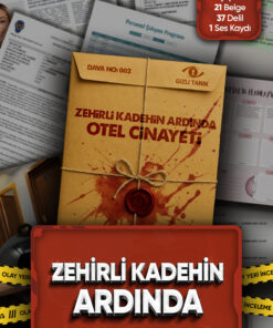 Gizli Tanık Dedektif Oyunu, 7 Dava Tek Paket, Dedektiflik Oyunu, Kutu Oyunları, Cinayet Oyunu, Katili Bulma Oyun - Görsel 3