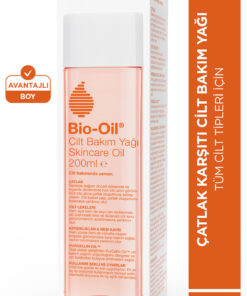 Bio-Oil Çatlak Karşıtı Nemlendirici Cilt Bakım Yağı 200 ml Leke Karşıtı Hamilelik Çatlakları İçin Vitamin E - Görsel 3