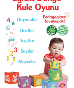 Fisher Price Eğitici Denge Kule Oyunu Motor Gelişimi,denge, Büyük-küçük Kavramı, El-kol Koordinasyonu - Görsel 2
