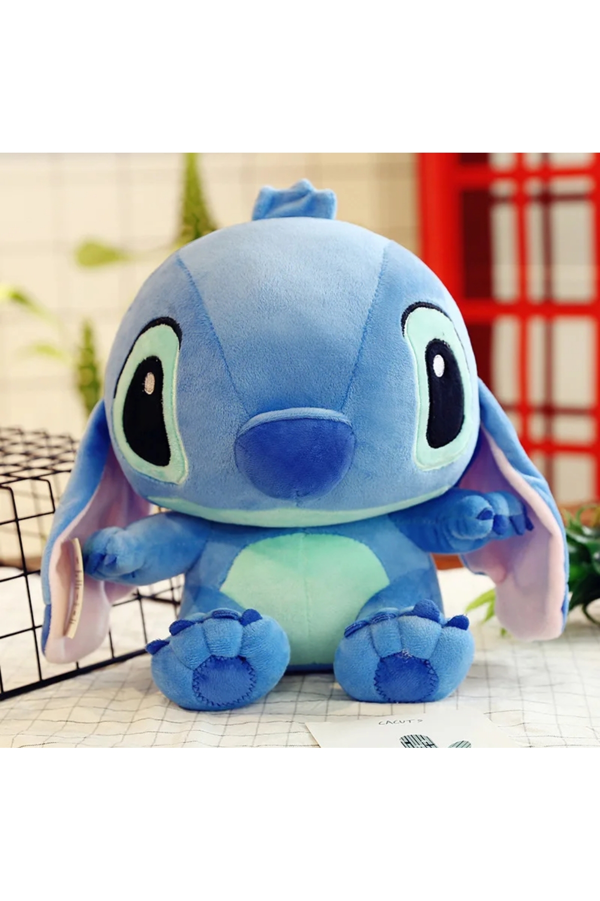 Takara Tomy Büyük boy Stitch peluş oyuncak ithal yumuşak stich peluş 30cm