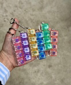 Alternative view of Zuzu Toys IŞIKLI KLAVYE STRES GİDERİCİ ANAHTARLIK ( YEŞİL-PEMBE-SARI-MOR-KIRMIZI)