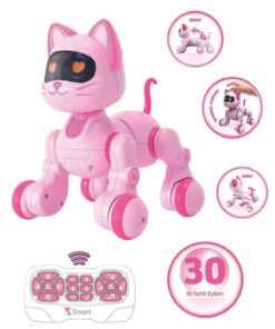 Alternative view of Brother Toys Uzaktan Kumandalı 30 Fonksiyon Akıllı Interaktif Öğretici Robot Oyuncak Kedi
