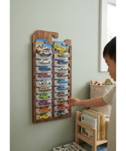 Alternative view of My Kids Room 20 Araba Sergileme Rafı – 20'li Regular Kart Standı | Ahşap Koleksiyon Standı