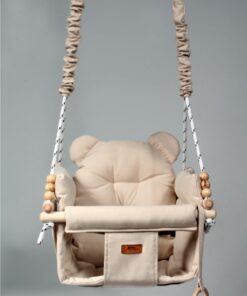 ConconBebe Concon Bebe Çocuk Pufy Emniyet Kemerli Salıncak Çocuk Salıncak