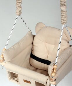 ConconBebe Concon Bebe Çocuk Pufy Emniyet Kemerli Salıncak Çocuk Salıncak - Görsel 3