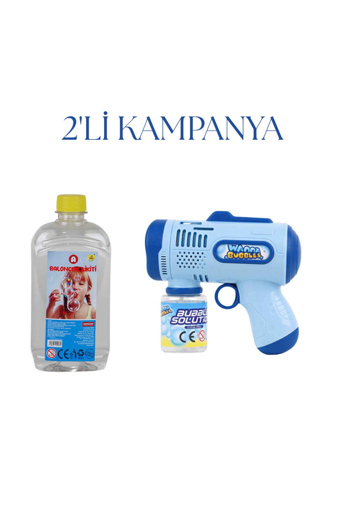 Bolfer Toys Köpük tabanca baloncuk tabancası
