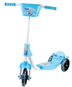 Beren Toys Sepetli mavi kız Üç Teker Scooter Mavi Prenses