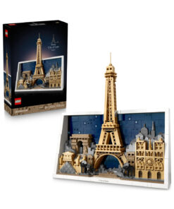 LEGO ® Architecture Paris – Aşıklar Şehri 21064 – Yetişkinler için Model Yapım Seti (958 Parça)