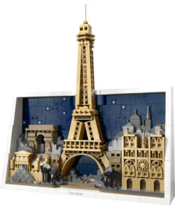 Alternative view of LEGO ® Architecture Paris – Aşıklar Şehri 21064 – Yetişkinler için Model Yapım Seti (958 Parça)