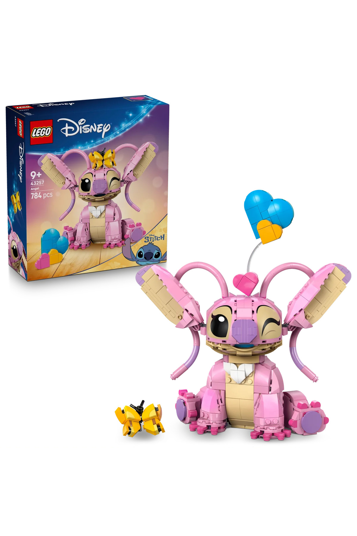 LEGO ® ǀ Disney Angel 43257 -9+ Çocuklar için Lilo ve Stiç Karakterli Oyuncak Yapım Seti (784)