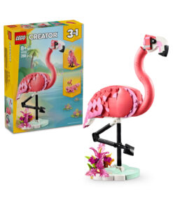 LEGO ® Creator 3’ü 1 Arada Vahşi Hayvanlar:Pembe Flamingo 31170 - 8+ Oyuncak Yapım Seti (288Pr)
