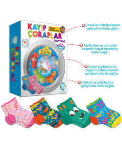 Alternative view of Circle Toys Kayıp Çoraplar Eşleştirme Beceri Zeka Geliştirme Oyunu