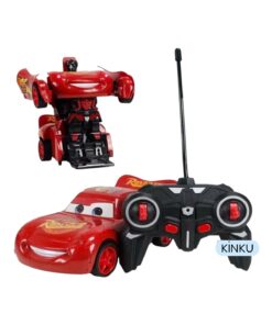 KİNKU Şimşek Mcqueen Uzaktan Kumandalı Robota Dönüşen Şimşek Mcqueen araba - Görsel 3