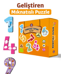 Çocuk Akademi Çocuk Akademi Mıknatıslı Puzzle Serisi Sayılar
