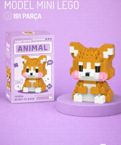Nandy Home Corgi Köpek Model Karakter Figürü 3D Yapı Oyuncakları
