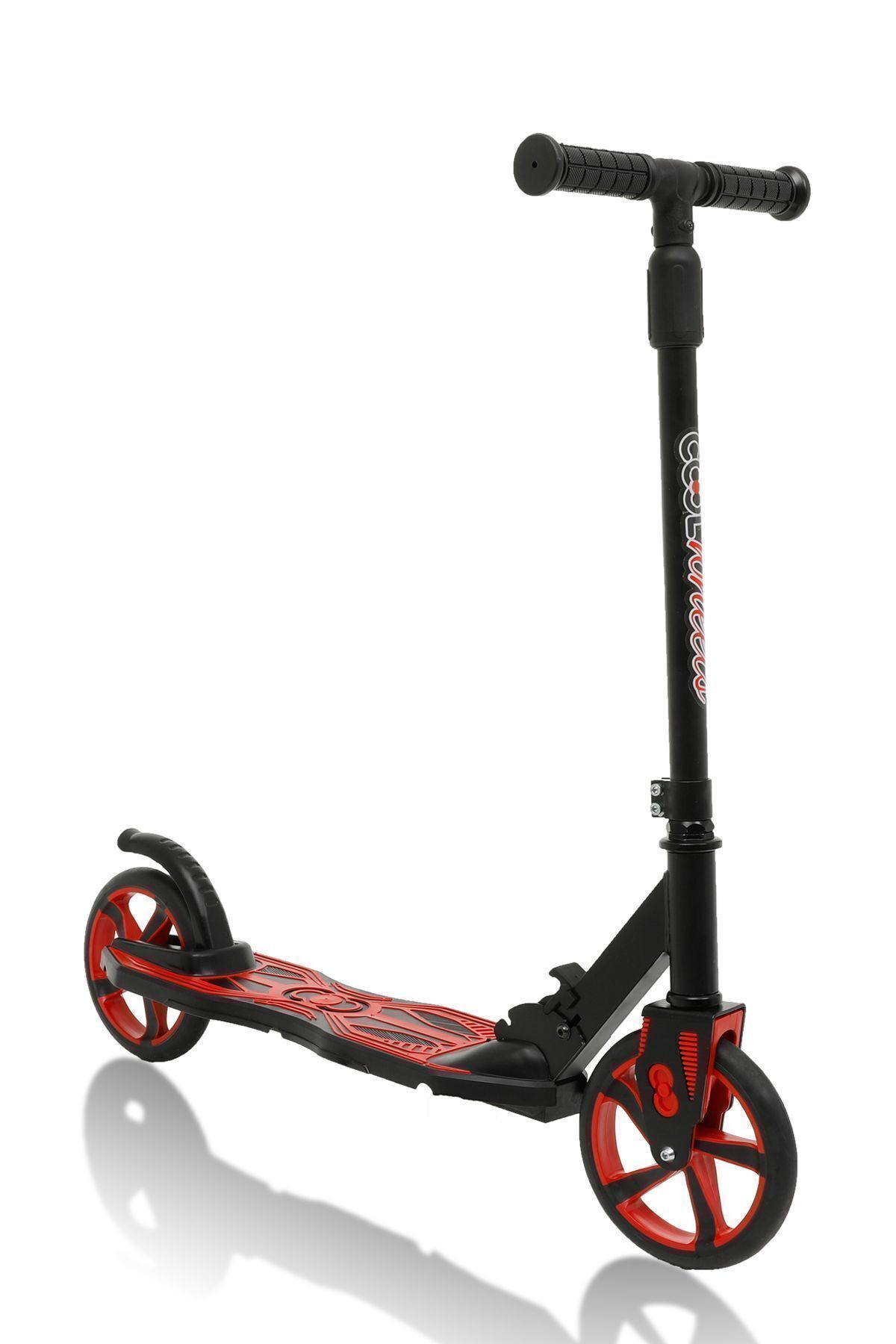 Cool Wheels Katlanabilir Coolwheels +12 Yaş 2 Tekerli Frenli Katlanabilir Scooter Kırmızı 100 Kg