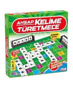 Alternative view of Genel Markalar Ahşap Kelime Türetme Oyunu Ahşap Kelime Türetmece (EBAT: 29 CM X 29 CM)
