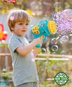 Alternative view of Kayyum Oyuncak Duck Çok Delikli Pilli Köpük Atan Tabanca Oyuncağı 23 Delikli Bubble Gun