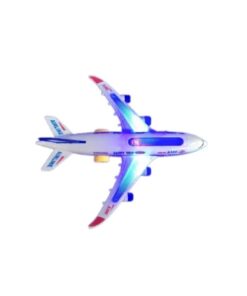 Genel Markalar Pilli Işıklı Sesli Uçak Airbus Pilli Oyuncak sdgnh 1038993 - Görsel 3