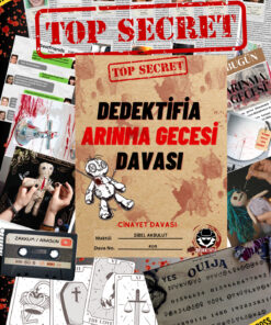 dedektifia Arınma Gecesi Davası, Cinayet Çözme ve Katili Bulma Oyunu, Suçluyu Bulma- Dedektif Oyunu