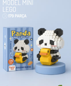 Nandy Home Panda 2 Model Karakter Figürü 3D Yapı Oyuncakları