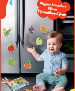 Alternative view of Fisher Price DİYTOY Mıknatıslı Meyve ve Sebzeler Buzdolabı ve Metal Yüzeylere Yapışan Magnet Puzzle