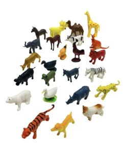 Brother Toys 24 Parça Gerçekçi Çiftlik Hayvanları Ve Vahşi Hayvanlar Serisi Birlikte Mini Boy - Görsel 3