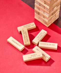 Alternative view of TOTTERİQ Cezalı Jenga Denge Oyunu Tower Büyük Boy 54 Parça