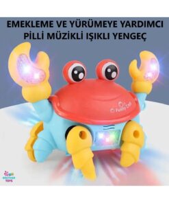 Alternative view of Brother Toys Yürüyen Yengeç Oyuncak İpli Işıklı Müzikli Emeklemeye ve Yürümeye Yardımcı Pilli