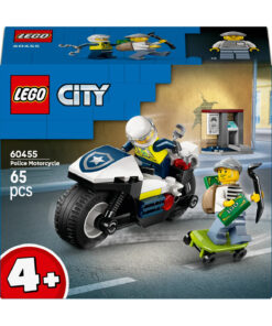 LEGO ® City Polis Motosikleti Takibi 60455 - 4+ Çocuklar için Yaratıcı Oyuncak Yapım Seti (65P) - Görsel 3