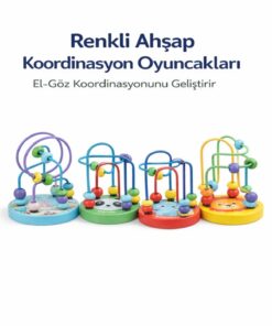 babysch Renkli Ahşap Kordinasyon