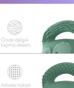 Mochi Diş Kaşıyıcı Yeşil - Görsel 3