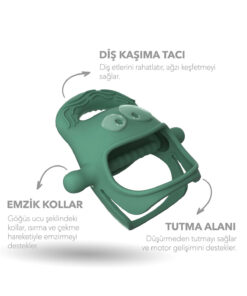 Mochi Diş Kaşıyıcı Yeşil - Görsel 2
